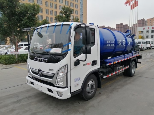 Dongfeng 4X2 10m3 12000 litri camion aspiratore ad alta pressione con certificazione CEE