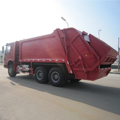 4. Sinotruk HOWO 6X4 336HP 20tons Compactor camion della spazzatura con Max. velocità di guida Km/h 90
