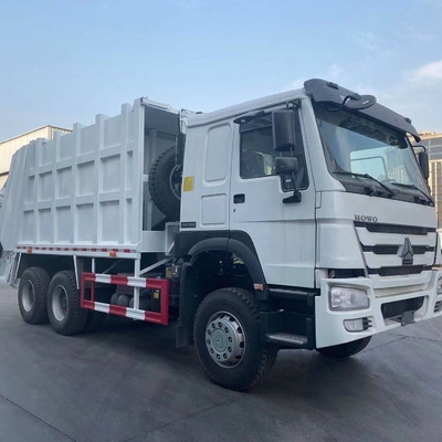 6X4 15m3 18m3 336HP Sinotruk HOWO dimensioni del camion della spazzatura su richiesta personalizzata