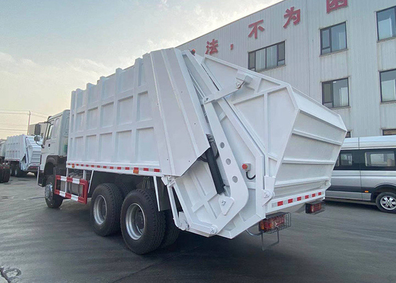 HW76 Cab Type 6X4 10 ruote camion della spazzatura con capacità di carico utile di 40 T e sistema idraulico