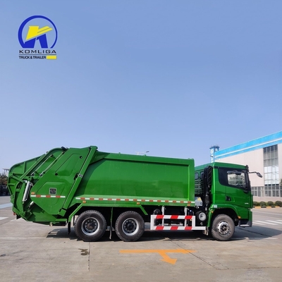 Shacman 6cbm 8cbm camion della spazzatura Perfetto per la gestione dei rifiuti urbani e rurali