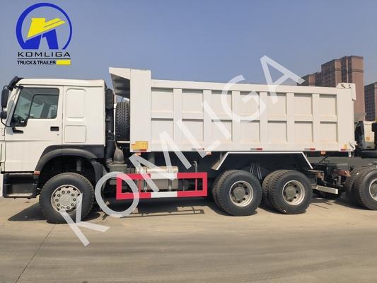 371 CV 6X4 Tipper Sinotruk HOWO Camionetto usato con sedili ≤5 e trasmissione Hw19710