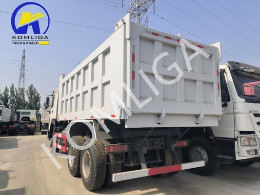 371 CV 6X4 Tipper Sinotruk HOWO Camionetto usato con sedili ≤5 e trasmissione Hw19710