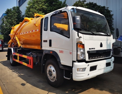 30T carico utile Sinotruk HOWO 4X2 Camion delle acque reflue usati con supporto tecnico di ricambi