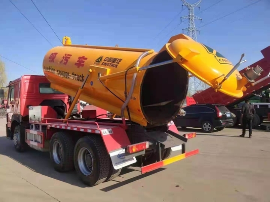 Sinotruk HOWO 10 ruote 6X4 371HP 20cbm Septic Tank Truck per le vostre esigenze