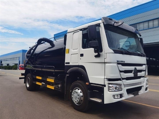 Vendere 6X4 336HP Used Septic Tank Trucks con carburante diesel e Euro 2 standard di emissioni