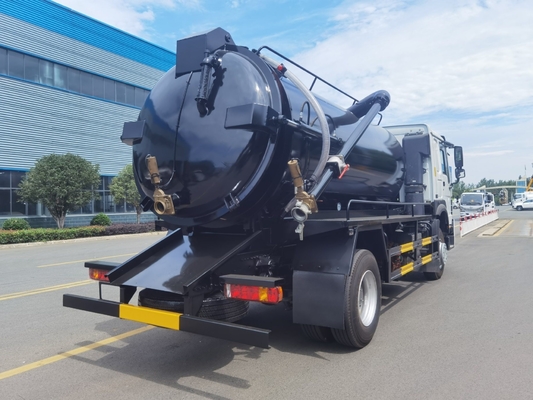 Vendere 6X4 336HP Used Septic Tank Trucks con carburante diesel e Euro 2 standard di emissioni
