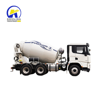 12.00r20 pneumatici radiali trasmissione manuale Shacman Camion Cement Concrete Mixer in Ghana