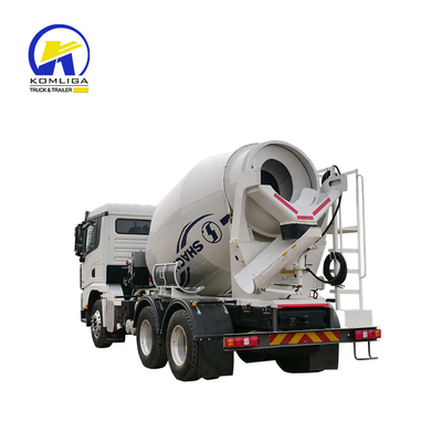 12.00r20 pneumatici radiali trasmissione manuale Shacman Camion Cement Concrete Mixer in Ghana