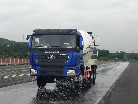Richiesta su misura Shacman 8/9/10m3 Used Concrete Mixer Truck con pompa
