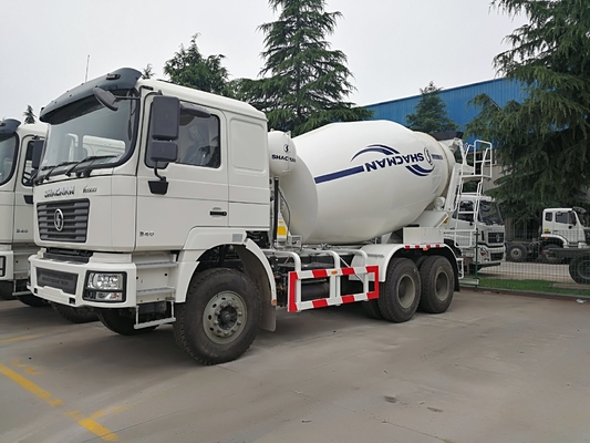 Richiesta su misura Shacman 8/9/10m3 Used Concrete Mixer Truck con pompa