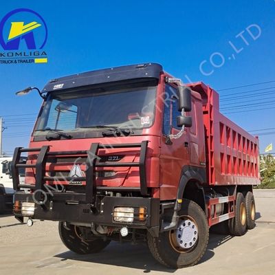 6X4 ruota motrice Sinotruk usato HOWO Heavy Duty 10 ruota tipper dump truck