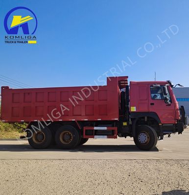 6X4 ruota motrice Sinotruk usato HOWO Heavy Duty 10 ruota tipper dump truck