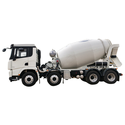 Shacman Hw76 Cabina 8m3 10m3 9m3 Camione miscelatore di cemento per progetti di costruzione