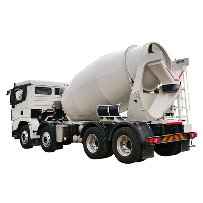 Shacman Hw76 Cabina 8m3 10m3 9m3 Camione miscelatore di cemento per progetti di costruzione