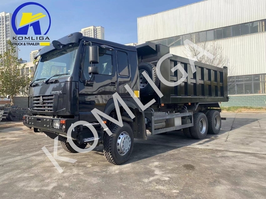 Sinotruk utilizzato HOWO 10 ruote tipper dumper 6X4 miniere Dump Truck per il vostro sito minerario