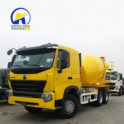 8560X2496X3800mm Usato HOWO 6cbm 8cbm 9cbm autocaricatore camion miscelatore di calcestruzzo con pompa
