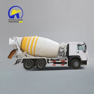 Sinotruck HOWO 8 cubic 10 cubic Concrete Truck Mixer con asse motore a doppia riduzione