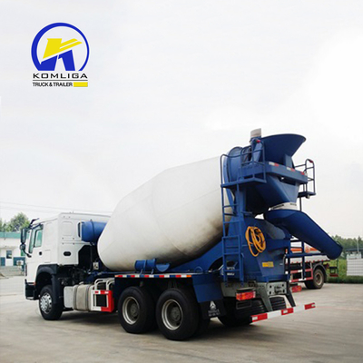 Sinotruck HOWO 8 cubic 10 cubic Concrete Truck Mixer con asse motore a doppia riduzione