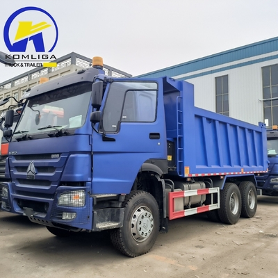 Sinotruk HOWO 6X4 10 ruote 371HP Usato camion scarico con ribaltatore ventrale sollevamento idraulico