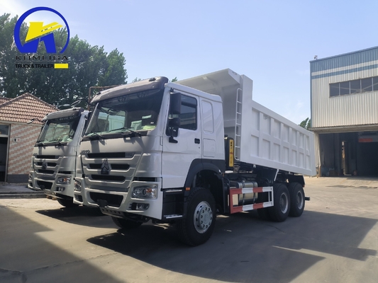 Sinotruk 6X4 10 Ruote 371HP Topping Mining Usato HOWO Truck Dump per le operazioni minerarie