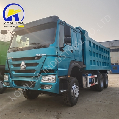 Stile di sollevamento anteriore HOWO 6X4 10 ruote 371HP Mini Tipper Usato Camionetto a prezzi accessibili