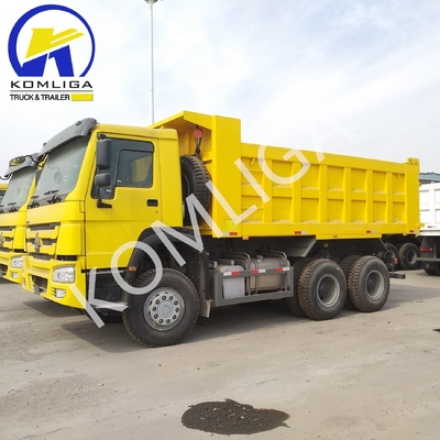 LHD/RHD ruota di guida Sinotruk HOWO 6X4 10 ruote 371HP Mini Tipper Usato Dump Truck