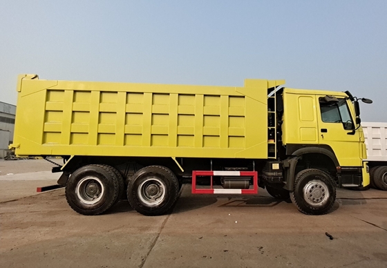 LHD/RHD ruota di guida Sinotruk HOWO 6X4 10 ruote 371HP Mini Tipper Usato Dump Truck