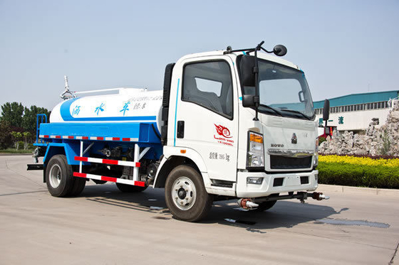 30T carico utile Sinotruck HOWO 4X2 Mini 2000 Gallon Water Truck con motore D12.42
