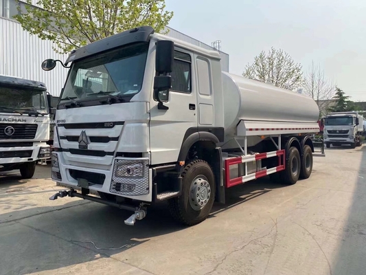371HP 6X4 20000L 25000L camion serbatoio dell'acqua con Zf8118 sterzo e Pto trasmissione