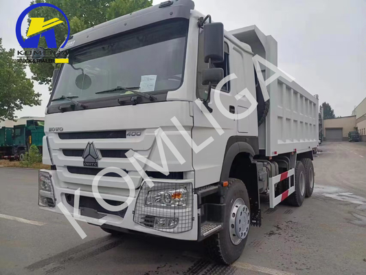 Sinotruck usato HOWO 6X4 371HP tipper dumper con asse anteriore 9 tonnellate di capacità di carico