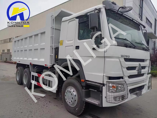 Sinotruck usato HOWO 6X4 371HP tipper dumper con asse anteriore 9 tonnellate di capacità di carico