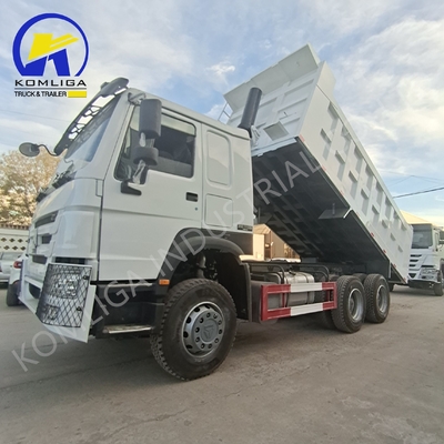 Sinotruck HOWO 6X4 371HP Pesante coperchio di sabbia e ghiaia Usato Camionetto di scarico per carichi pesanti