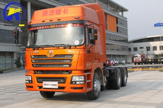 Giallo Shacman F3000 6X4 10 ruote semirimorchio testa prime movitore usato trattore camion