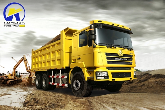 25-30 tonnellate Capacità camion spazzatura Shacman F3000 6X4 10 ruote miniere