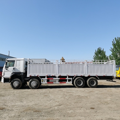 Sinotruck HOWO 30tons 40 tons 8X4 6X4 Used Cargo Box Truck per il trasporto sicuro