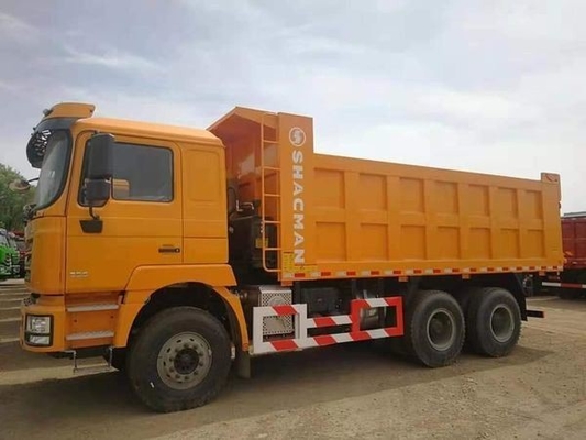 Capacità di carico di 9 tonnellate White Shacman F3000 6X4 Used Tipper Dumper Mining Dump Truck