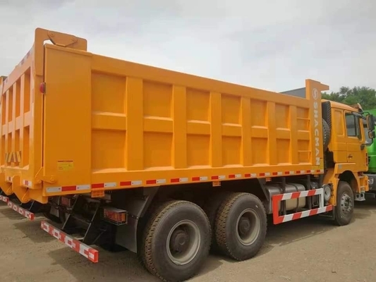 Capacità di carico di 9 tonnellate White Shacman F3000 6X4 Used Tipper Dumper Mining Dump Truck
