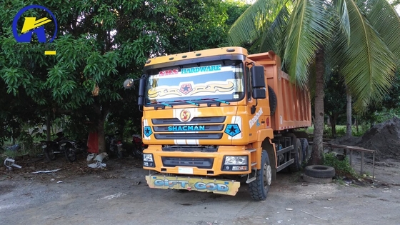 371 CV in buone condizioni Shacman 6X4 Mining Tipper Used Dump Truck con certificazione GCC