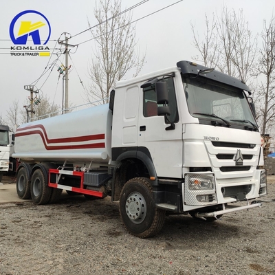 6X4 20m3 371 HP Sinotruck HOWO Camion idraulico con asse posteriore Hc16 e serbatoio di carburante da 400L