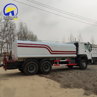 6X4 20m3 371 HP Sinotruck HOWO Camion idraulico con asse posteriore Hc16 e serbatoio di carburante da 400L