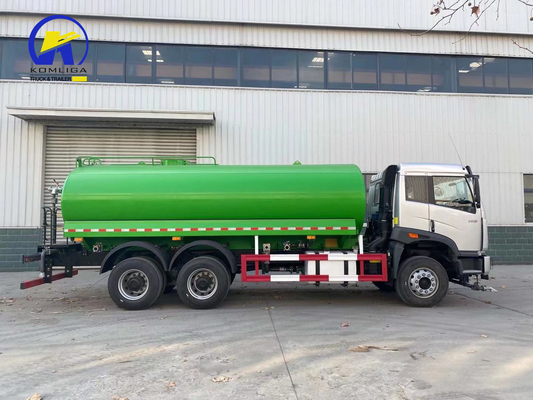 10f 2r Trasmissione ZZ1257m4347W Chassis Modello 6X4 20000 litri Serbatoio d'acqua Camion Sprinkler