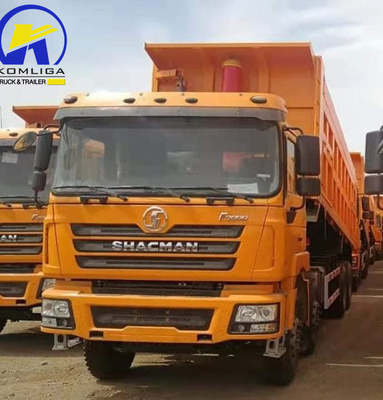 Shacman 6×4 10 Wheeler 371HP Mini Tipper Dumper Used Dump Truck con una cabina da letto
