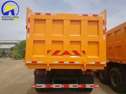 Shacman 6×4 10 Wheeler 371HP Mini Tipper Dumper Used Dump Truck con una cabina da letto