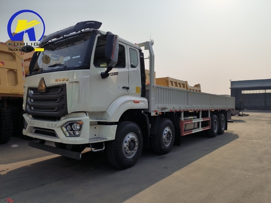 Sinotruk Sinotruck HOWO Hohan 8*4 Sidewall Drop Flatbed Van con rimorchio completo