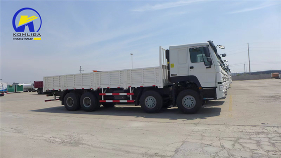 Sinotruk Sinotruck HOWO Hohan 8*4 Sidewall Drop Flatbed Van con rimorchio completo