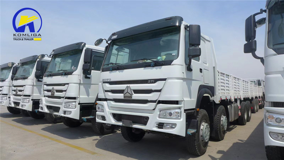 Sinotruk Sinotruck HOWO Hohan 8*4 Sidewall Drop Flatbed Van con rimorchio completo