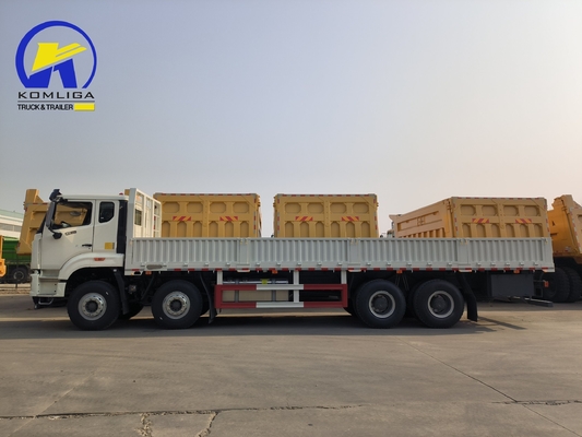Sinotruk Sinotruck HOWO Hohan 8*4 Sidewall Drop Flatbed Van con rimorchio completo