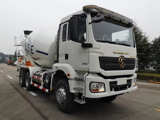 Camion per miscelazione di cemento Shacman per l'Africa 8560X2496X3800mm Zz1257n3841W