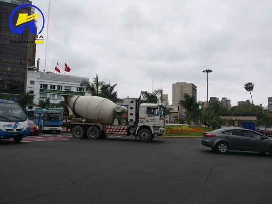 Progettazione di pneumatici radiali Shacman F3000 camion miscelatore di calcestruzzo per grandi progetti di costruzione